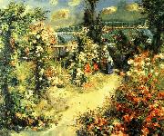 Pierre Renoir Greenhouse oil